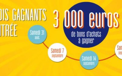 Les samedis gagnants de la rentrée